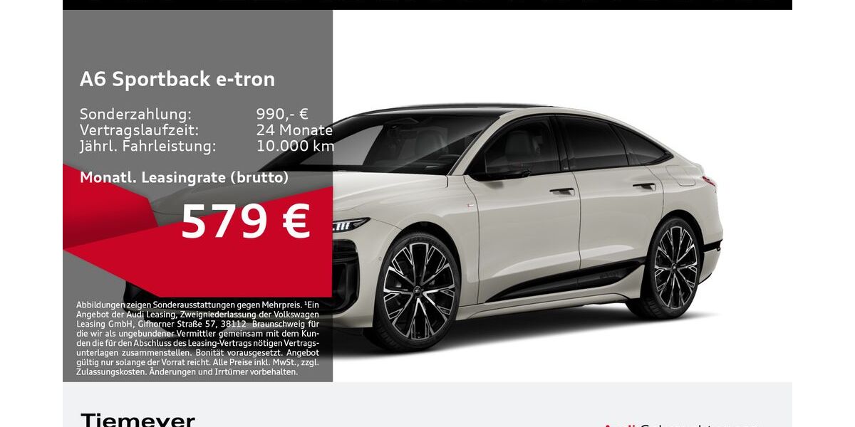 Audi A6 e-tron 13.505 km 67.670 &euro; Gelsenkirchen 45894