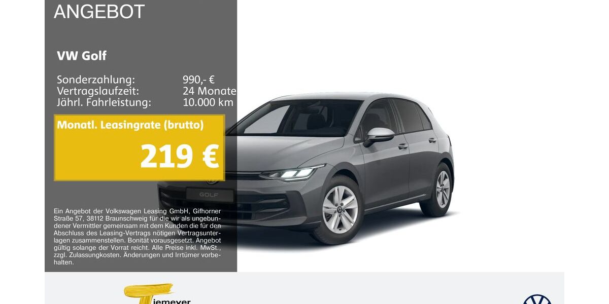 VW Golf 14.352 km 25.970 &euro; Bochum 44892