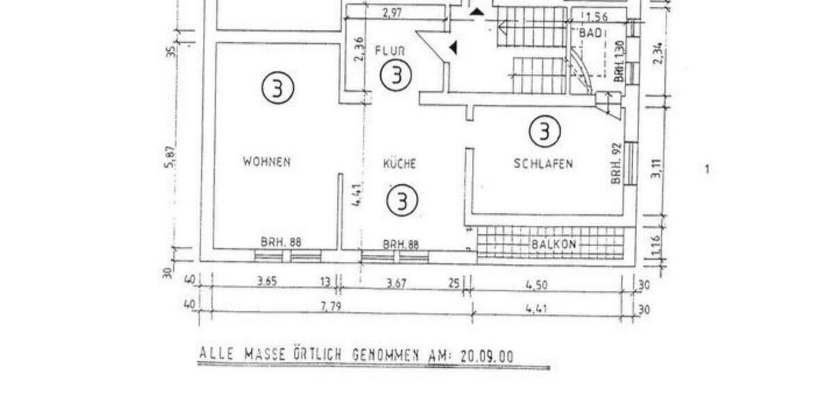 Etagenwohnung Wetter (Ruhr) - 2 Zimmer, 64 m&sup2;, 550&euro; | Angebot:25861354