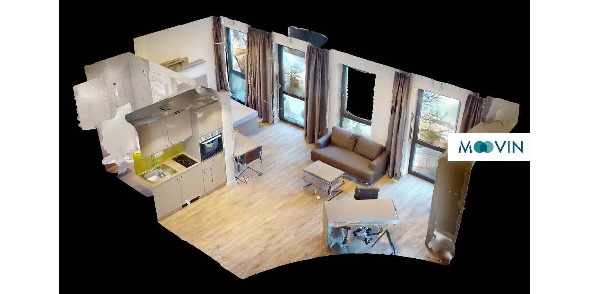 Etagenwohnung Düsseldorf Stadtbezirk 3 - 1 Zimmer, 36 m&sup2;, 995&euro; | Angebot:23554243