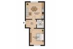 Etagenwohnung Wuppertal Arrenberg - 2 Zimmer, 45 m&sup2;, 475&euro; | Angebot:27541055