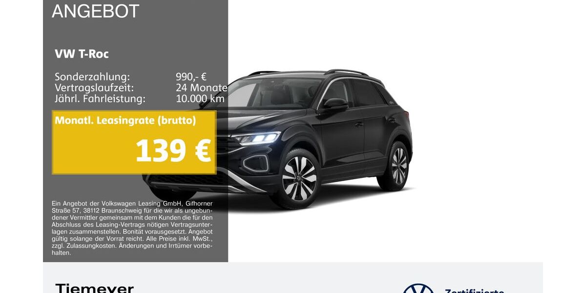 VW T-Roc 14.948 km 21.930 &euro; Duisburg 47059