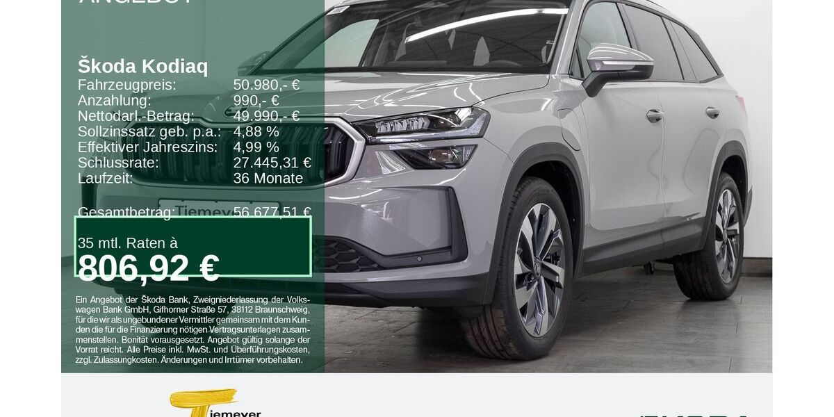 Skoda Kodiaq 12.755 km 49.460 &euro; Bochum 44809
