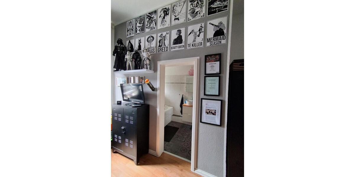 Erdgeschoßwohnung Solingen Mitte - 2 Zimmer, 59 m&sup2;, 650&euro; | Angebot:27540255