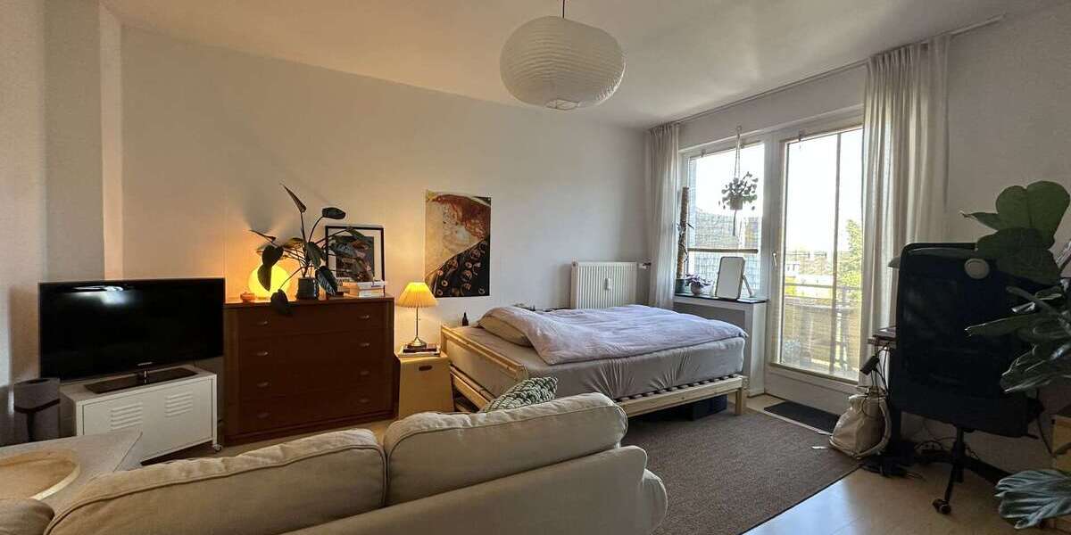 Etagenwohnung Essen Rüttenscheid - 1.5 Zimmer, 38 m&sup2;, 400&euro; | Angebot:26016919