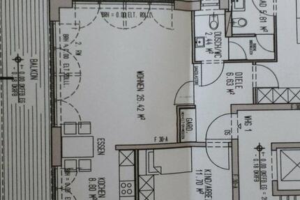 Wohnung Wuppertal Eckbusch - 3 Zimmer, 86 m&sup2;, 1.290&euro; | Angebot:25792059