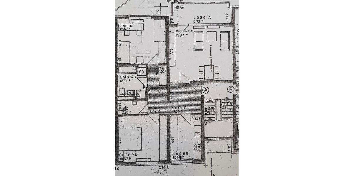 Etagenwohnung Essen Stadtbezirk VIII - 3.5 Zimmer, 97 m&sup2;, 225.000&euro; | Angebot:26826767