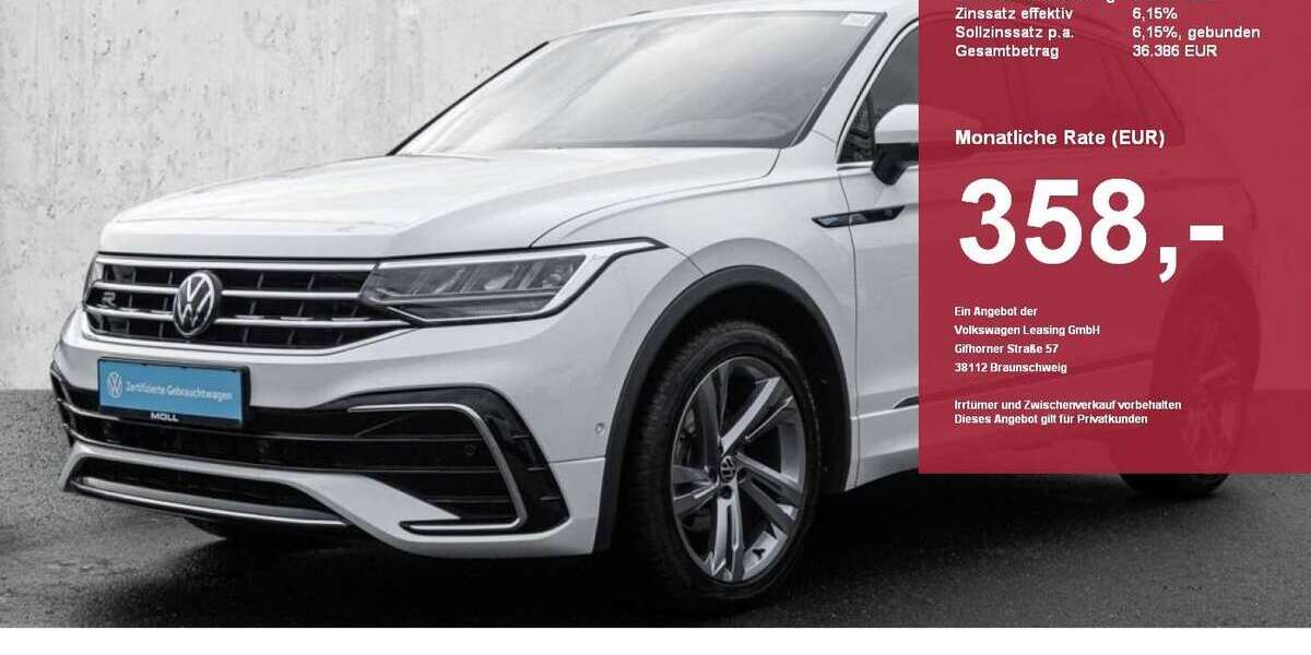 VW Tiguan 44.936 km 31.640 &euro; Düsseldorf 40474