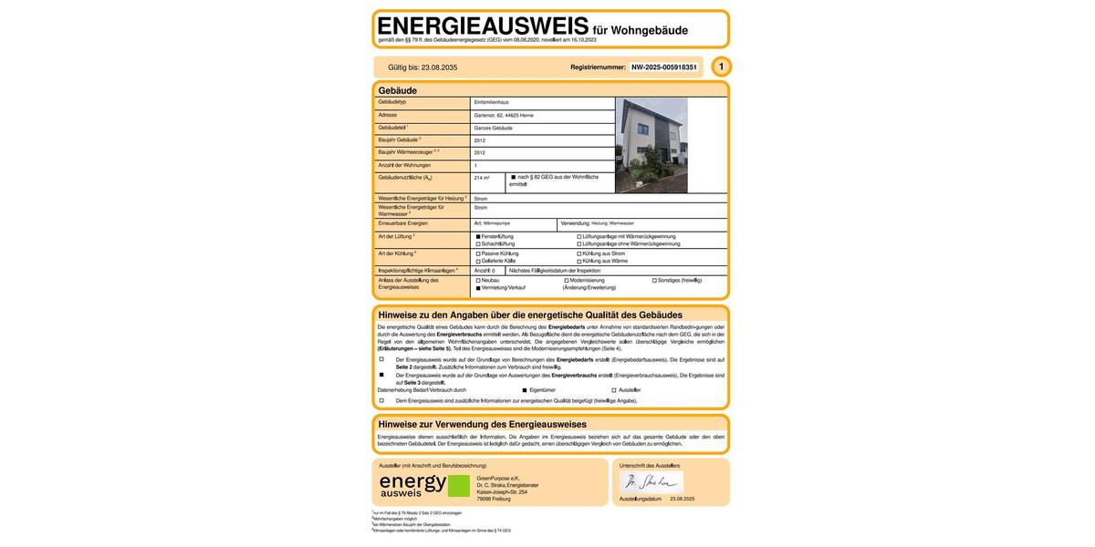 Einfamilienhaus Herne Altenhöfen - 8 Zimmer, 178 m&sup2;, 849.000&euro; | Angebot:27200493