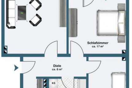 Wohnung Essen Stadtbezirk IV - 3 Zimmer, 76 m&sup2;, 165.000&euro; | Angebot:25256014