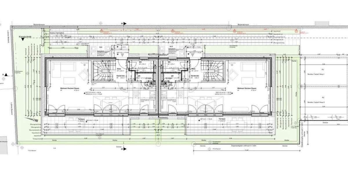 Doppelhaushälfte Solingen Wald - 4 Zimmer, 113 m&sup2;, 499.000&euro; | Angebot:25747368