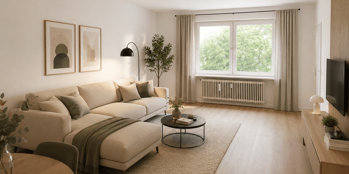 Etagenwohnung Düsseldorf Düsseltal - 2 Zimmer, 53 m&sup2;, 249.000&euro; | Angebot:27528547
