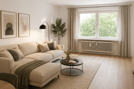 Wohnung Düsseldorf Düsseltal - 2 Zimmer, 53 m&sup2;, 249.000&euro; | Angebot:27528547