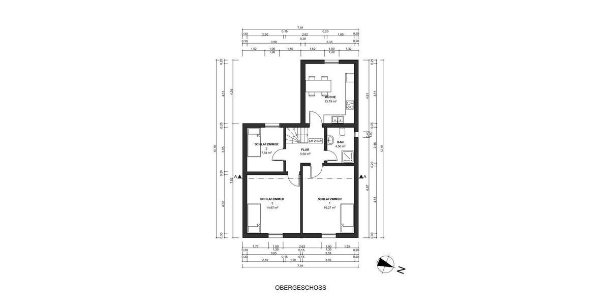 Einfamilienhaus Leichlingen - 8 Zimmer, 176 m&sup2;, 699.000&euro; | Angebot:25669323