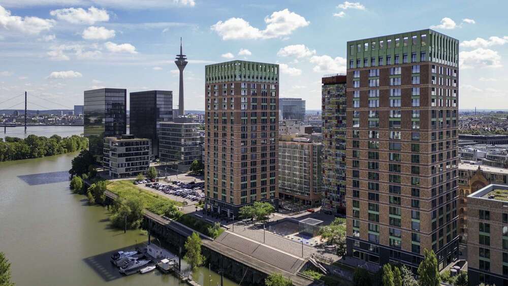 Etagenwohnung Düsseldorf Hafen - 1 Zimmer, 30 m&sup2;, 860&euro; | Angebot:25887515
