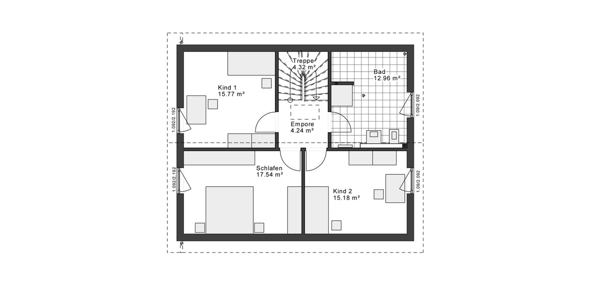 Einfamilienhaus Witten Herbede - 4 Zimmer, 140 m&sup2;, 1.900&euro; | Angebot:26406755
