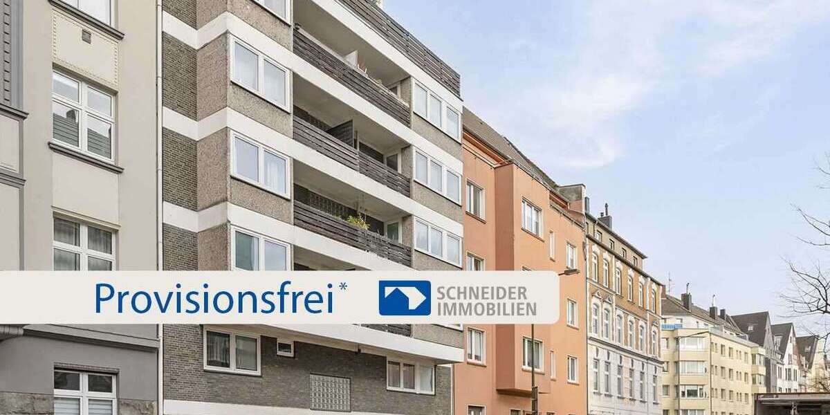 Etagenwohnung Düsseldorf Derendorf - 2 Zimmer, 45 m&sup2;, 189.400&euro; | Angebot:27092726