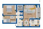 Etagenwohnung Duisburg Hamborn - 3.5 Zimmer, 76 m&sup2;, 169.500&euro; | Angebot:26624666
