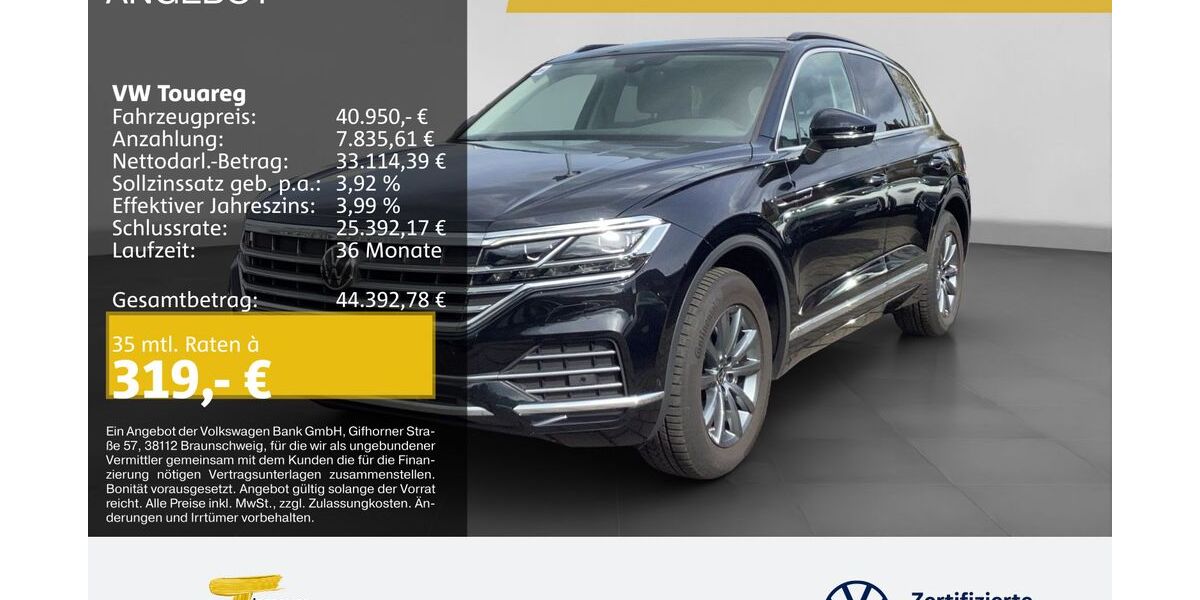 VW Touareg 100.046 km 39.750 &euro; Oberhausen 46047