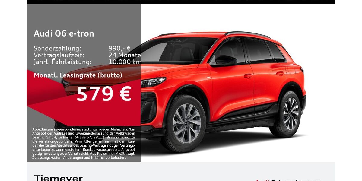 Audi Q6 e-tron 18.438 km 66.690 &euro; Gelsenkirchen 45894