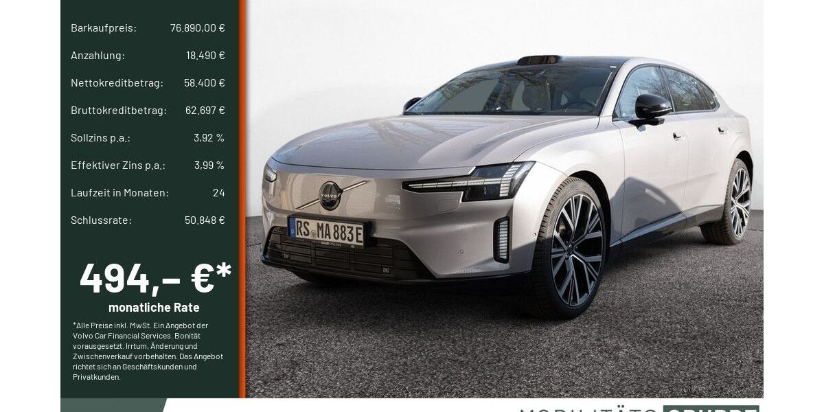 Volvo ES90 3.500 km 76.890 &euro; Remscheid 42855