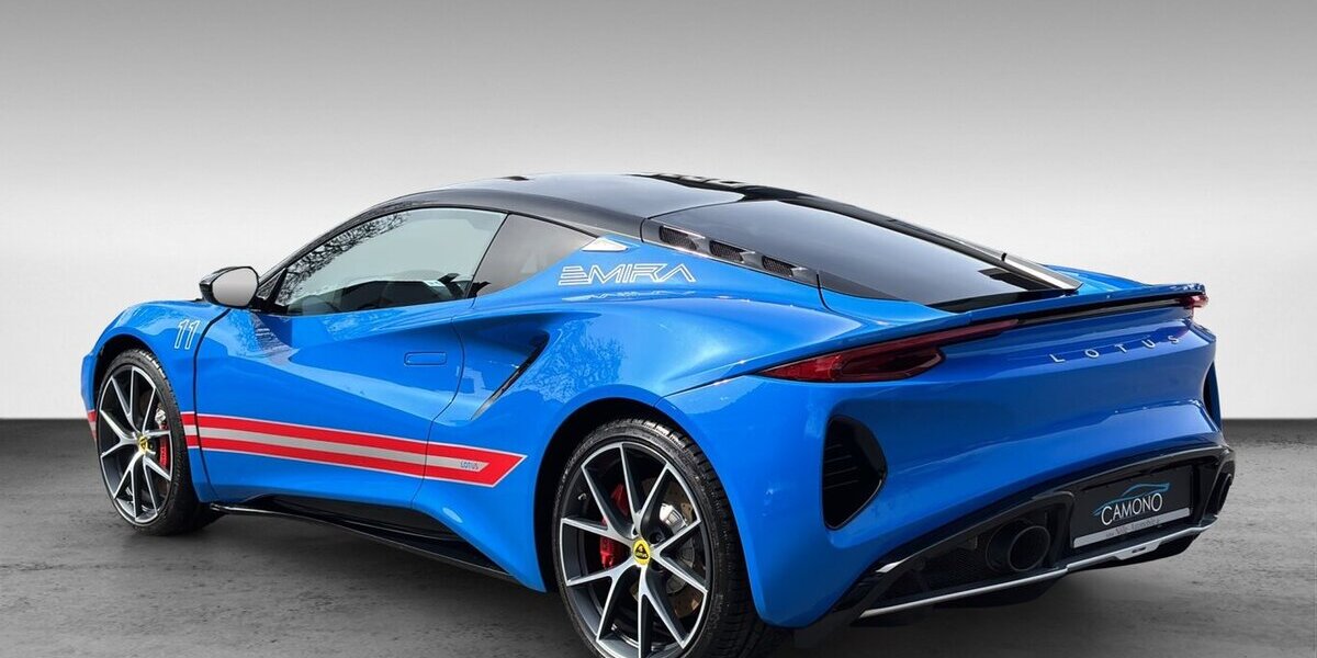 Lotus Emira Limited 1 of 12 Edition DSG Alcantara 7.000 km 61.900 &euro; Wuppertal 42327