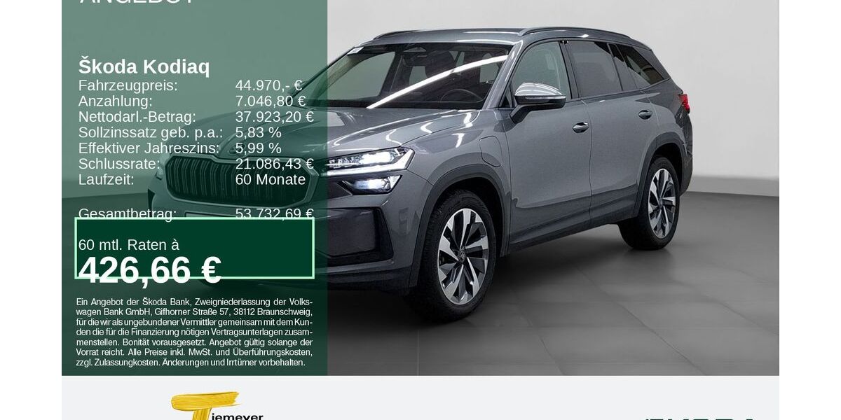 Skoda Kodiaq 2.599 km 41.960 &euro; Bochum 44809