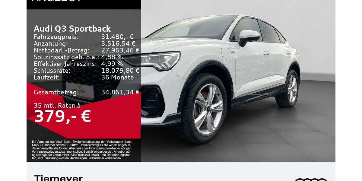 Audi Q3 54.499 km 31.480 &euro; Bochum 44892