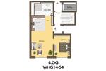 Etagenwohnung Düsseldorf Pempelfort - 2 Zimmer, 54 m&sup2;, 1.134&euro; | Angebot:24438649