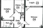 Erdgeschoßwohnung Mettmann - 2 Zimmer, 58 m&sup2;, 119.000&euro; | Angebot:26279757