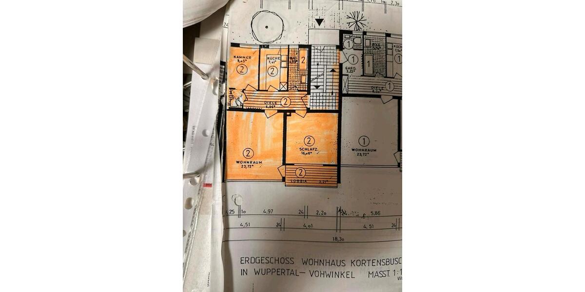 Etagenwohnung Wuppertal Gemarkung Vohwinkel - 3 Zimmer, 70 m&sup2;, 150.000&euro; | Angebot:25056021