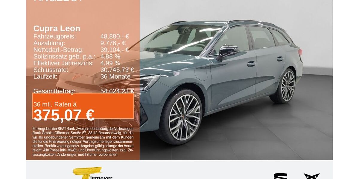 Cupra Leon 7.000 km 44.480 &euro; Bochum 44809