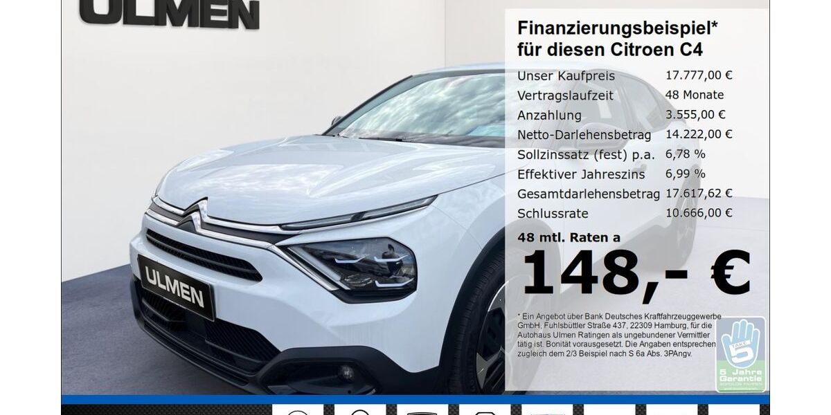 Citroen C4 25.985 km 17.777 &euro; Ratingen 40880