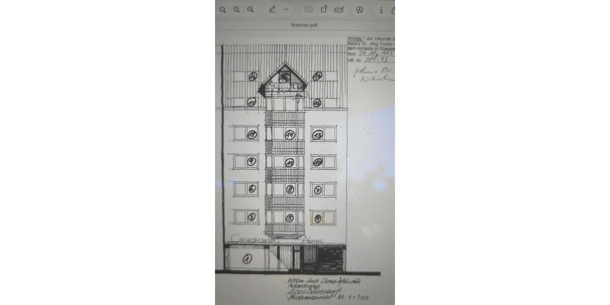 Etagenwohnung Düsseldorf Flingern Süd - 2 Zimmer, 59 m&sup2;, 305.000&euro; | Angebot:27198843