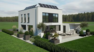 NEUBAU - FREISTEHEND, MASSIV UND MODERN - KFW 40 - Einfamilienhaus Essen Stadtbezirk VII | Angebot:26952136