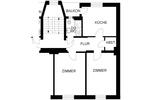 Etagenwohnung Hagen Hagen-Nord - 2 Zimmer, 59 m&sup2;, 348&euro; | Angebot:26420227