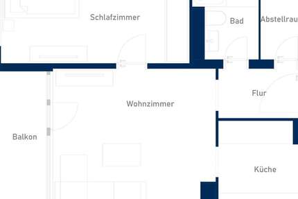 Wohnung Erkrath Hochdahl - 2 Zimmer, 44 m&sup2;, 641&euro; | Angebot:26999610