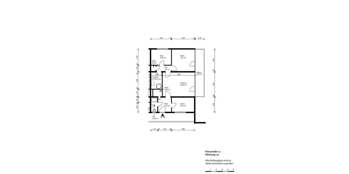 Etagenwohnung Neuss - 3 Zimmer, 83 m&sup2;, 315.000&euro; | Angebot:27533936