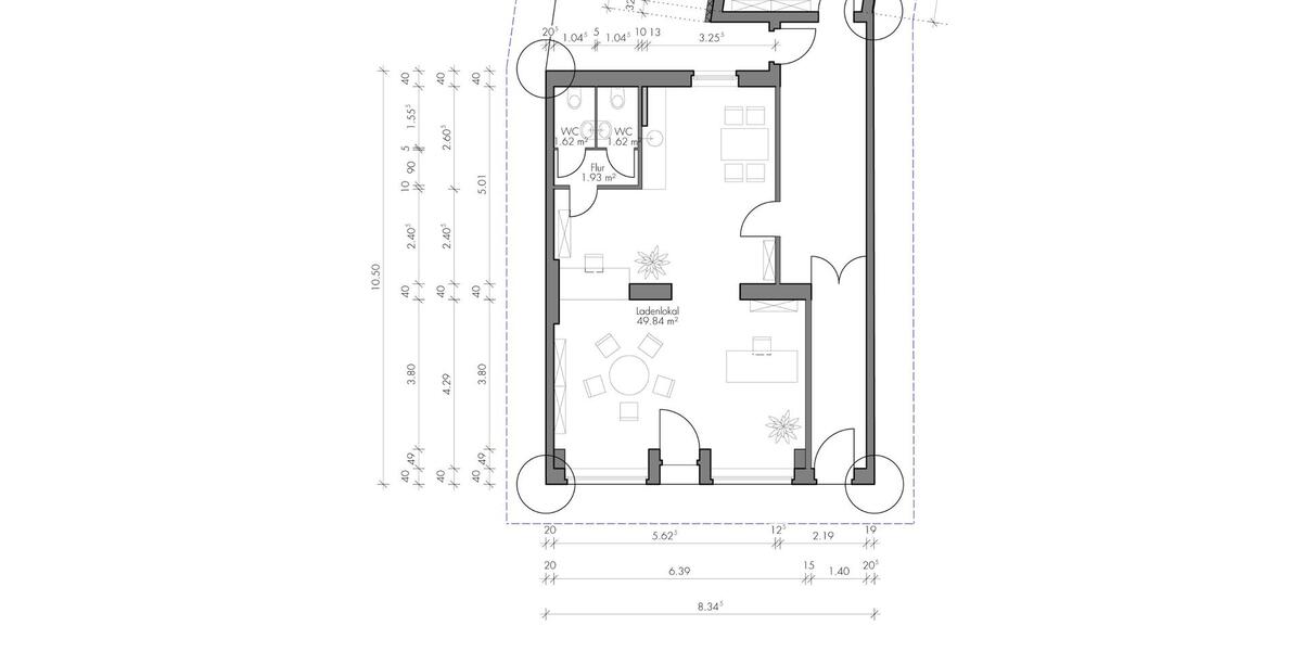 Gewerbeobjekt Meerbusch Necklenbroich - 1.200&euro; | Angebot:25908976