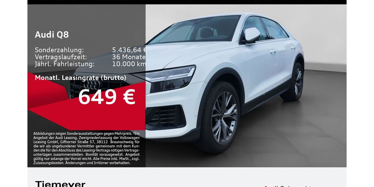 Audi Q8 32.802 km 55.780 &euro; Remscheid 42897