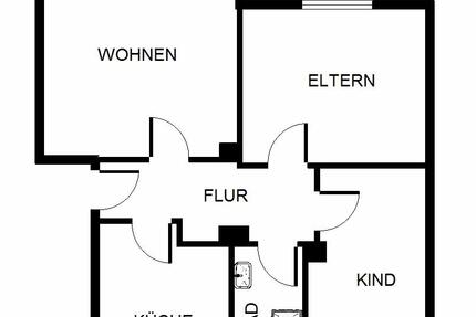 Wohnung Gelsenkirchen Gelsenkirchen-Nord - 3.5 Zimmer, 67 m&sup2;, 479&euro; | Angebot:26008898