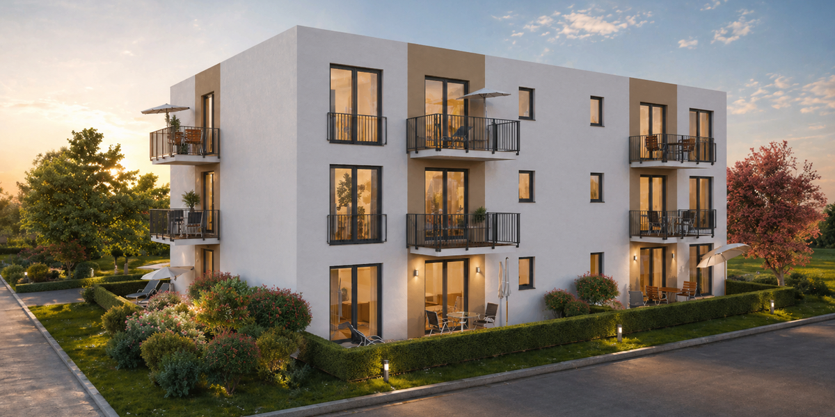 Etagenwohnung Bochum Höntrop - 2.5 Zimmer, 57 m&sup2;, 262.200&euro; | Angebot:26391633
