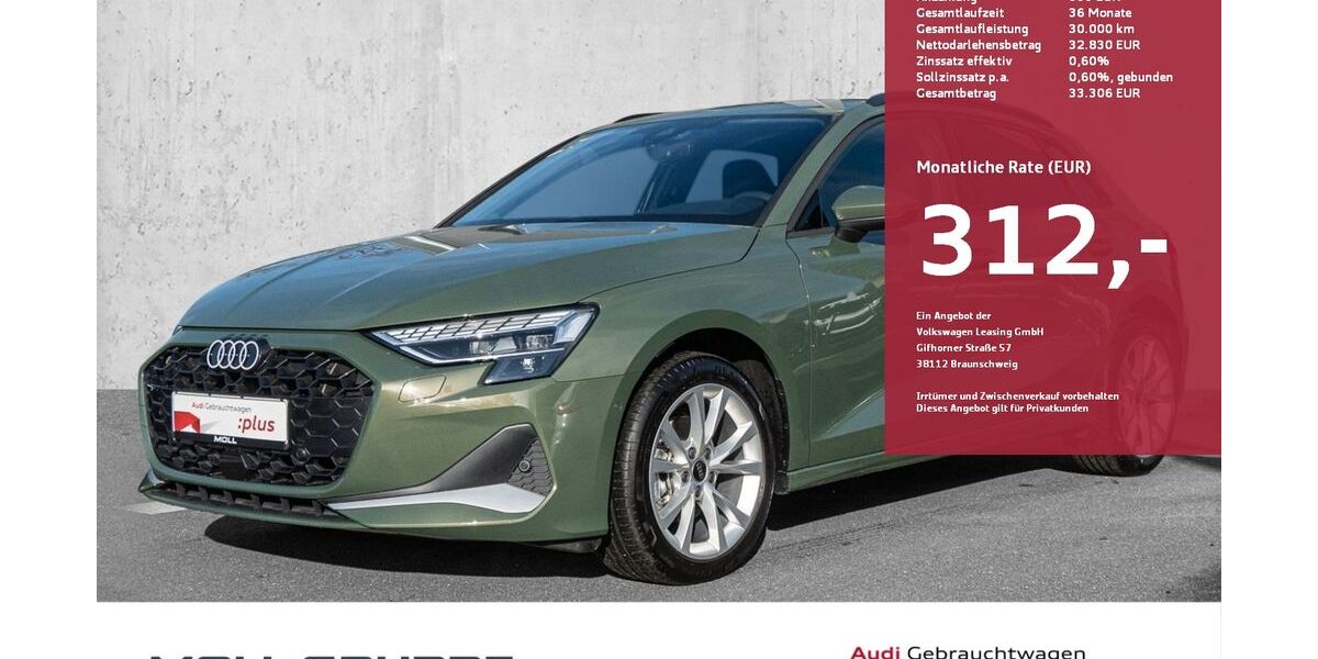 Audi A3 10.980 km 32.830 &euro; Düsseldorf 40549