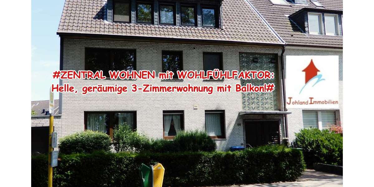 Etagenwohnung Oberhausen Alt-Oberhausen - 3 Zimmer, 82 m&sup2;, 595&euro; | Angebot:27185206