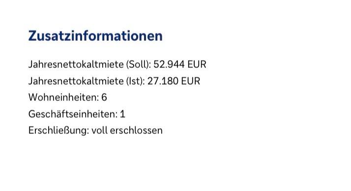 Mehrfamilienhaus, Wohnhaus Wuppertal Barmen - 23 Zimmer, 460 m&sup2;, 695.000&euro; | Angebot:27507119