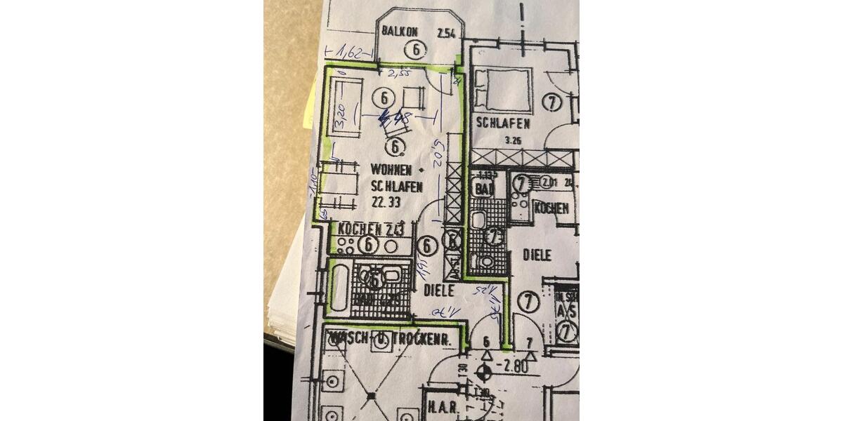 Etagenwohnung Wermelskirchen - 1 Zimmer, 38 m&sup2;, 420&euro; | Angebot:27545470