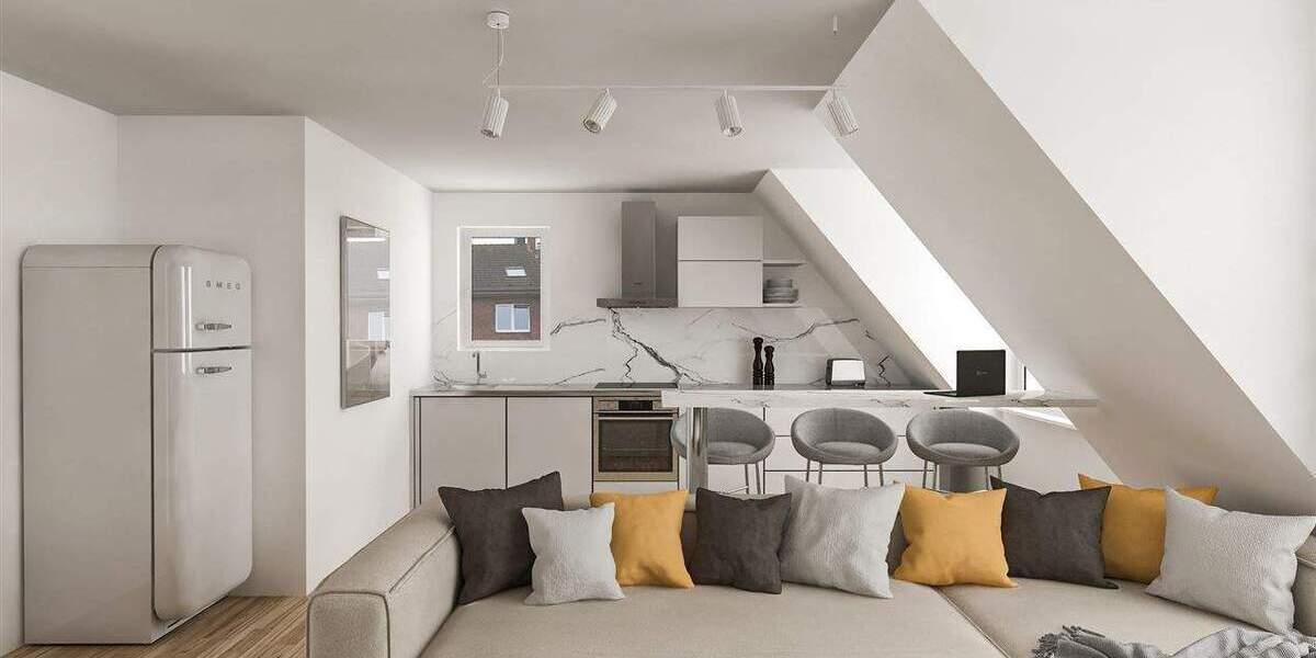 Etagenwohnung Neuss Barbaraviertel - 3 Zimmer, 169.900&euro; | Angebot:25696373
