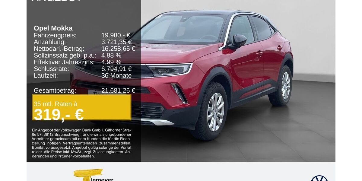 Opel Mokka 29.590 km 19.980 &euro; Remscheid 42897