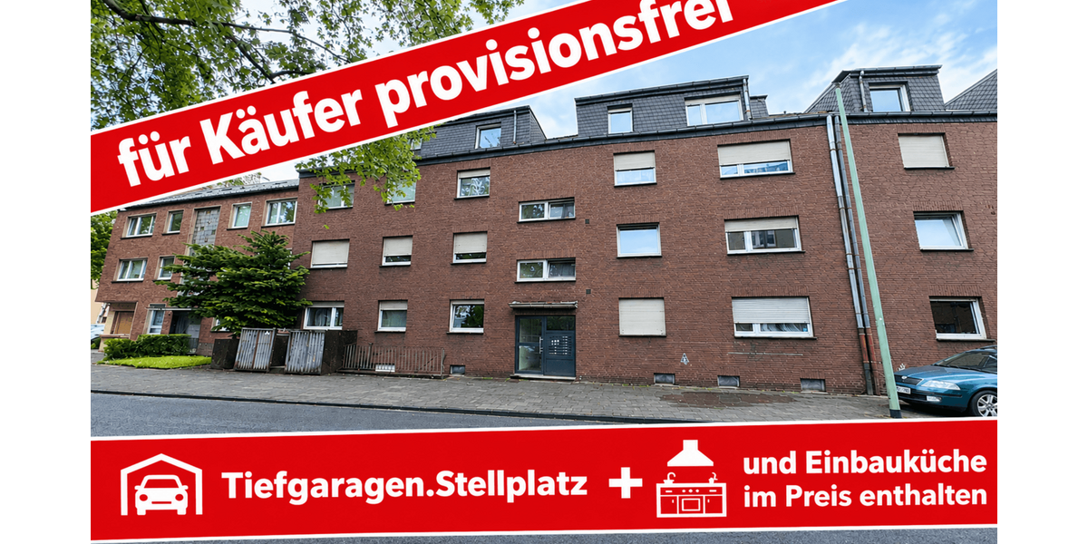 Etagenwohnung Duisburg Hamborn - 3 Zimmer, 87 m&sup2;, 79.000&euro; | Angebot:27504479