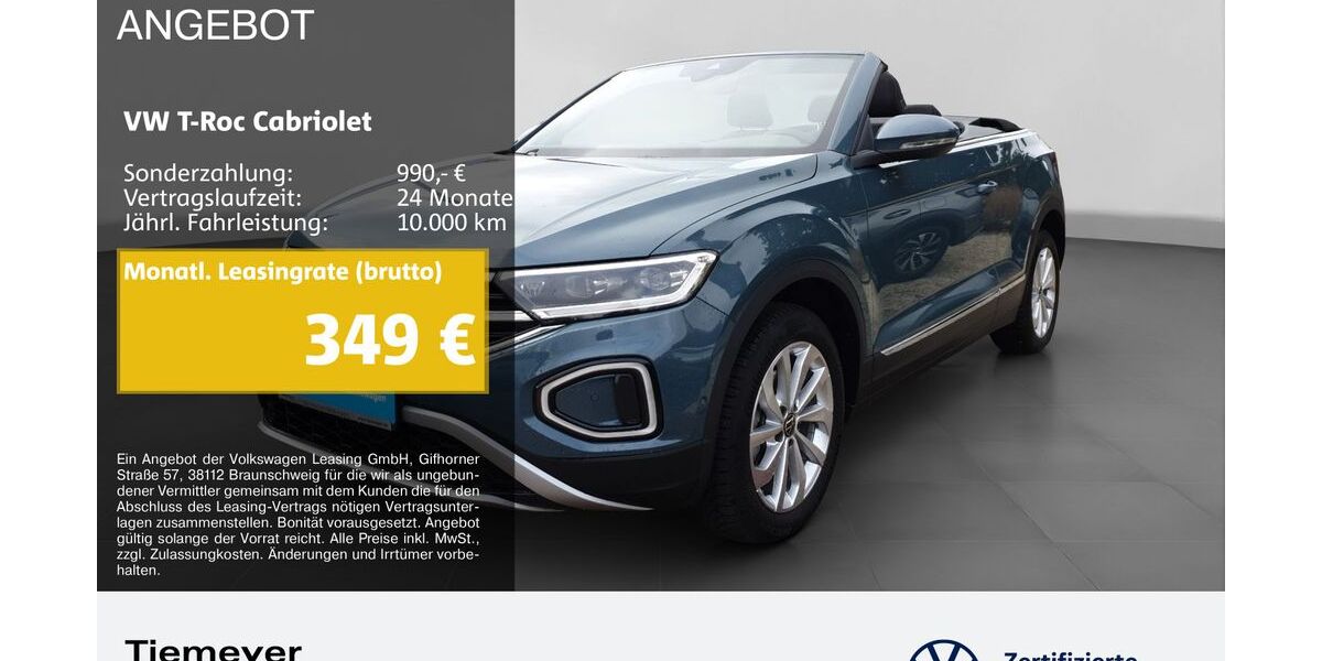 VW T-Roc 3.813 km 29.290 &euro; Bochum 44892